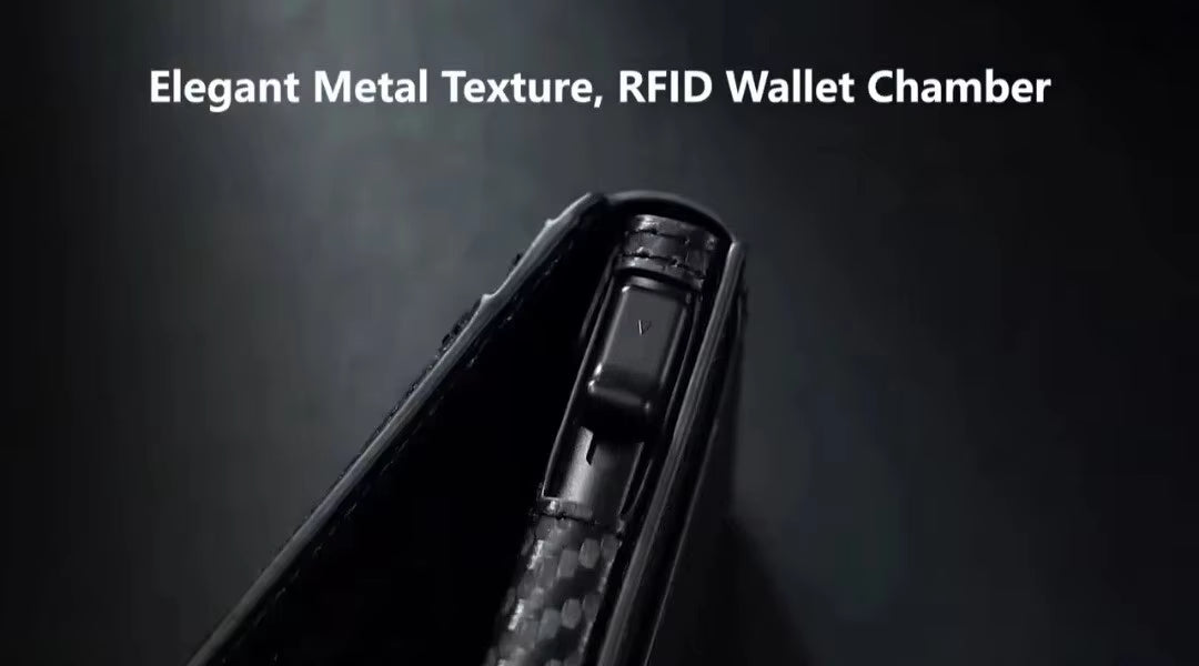 RFID Blocking Wallet-Tactical Wallet-Brown Leather Magnetic Slim Bifold Card Holder With ID Slot-Gift Box Packing