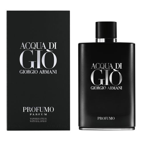 Acqua di Gio Giorgio Armani perfume bottle and packaging on a white background